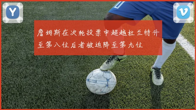 詹姆斯在次轮投票中超越杜兰特升至第八位后者被迫降至第九位